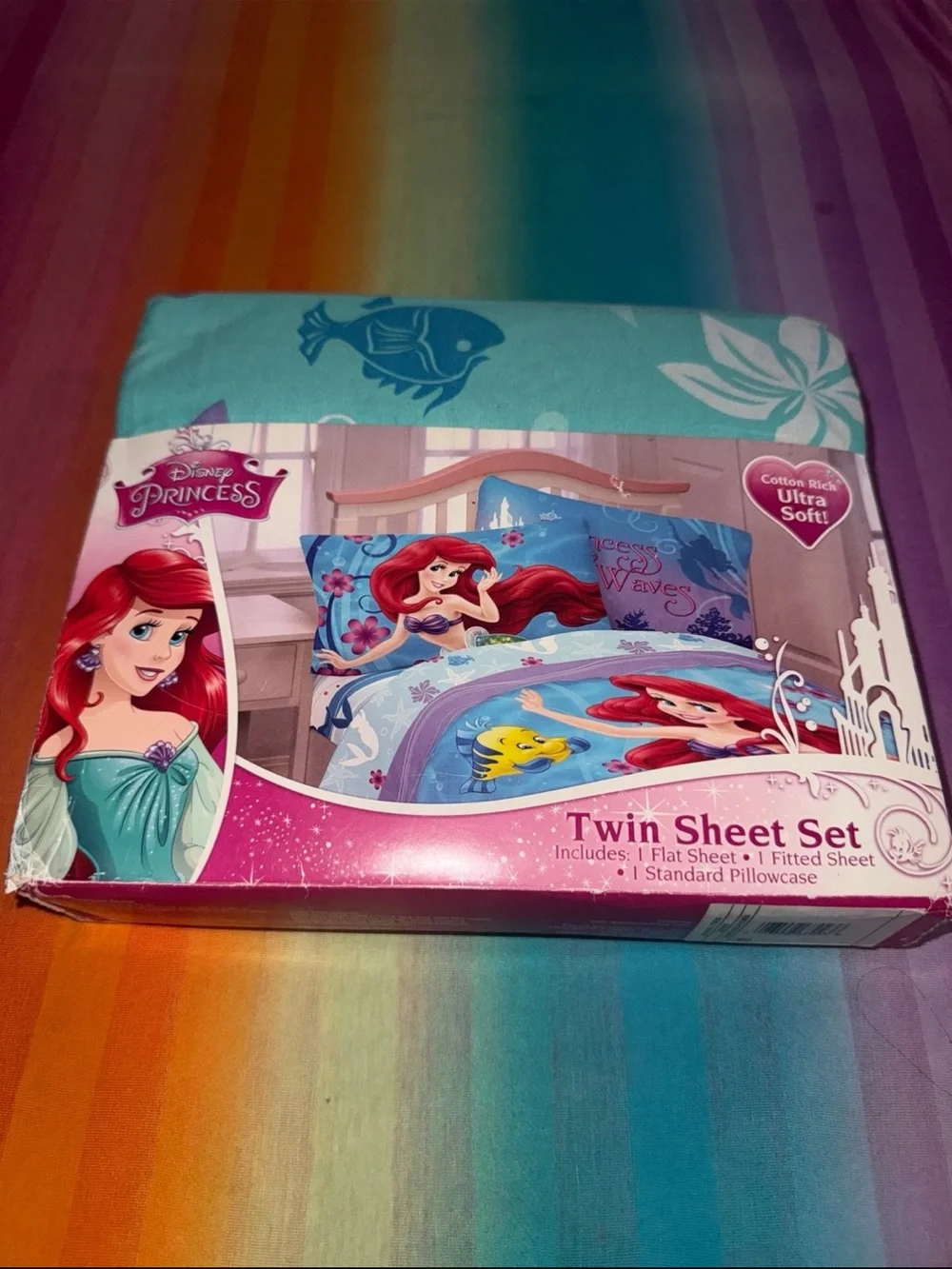 Disney Princess Ariel Twin Sheets *New - READ*